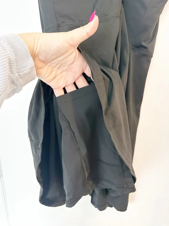 IUGA Womens Tennis Dress with Shorts Black XXL - Picture 9 of 14